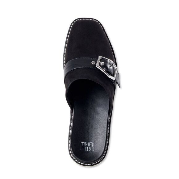 Time and Tru Women's Buckled Mule Slides size 7 - Picture 6 of 7